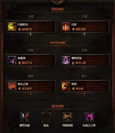 暗黑破坏神3猎魔人技能符文攻略详解