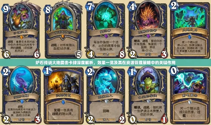 炉石传说震爆牧攻略：核心卡牌解析与对局策略